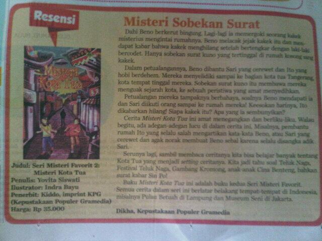 Review Kota Tua di Kompas Anak