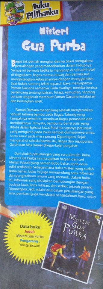 Resensi Misteri Gua Purba