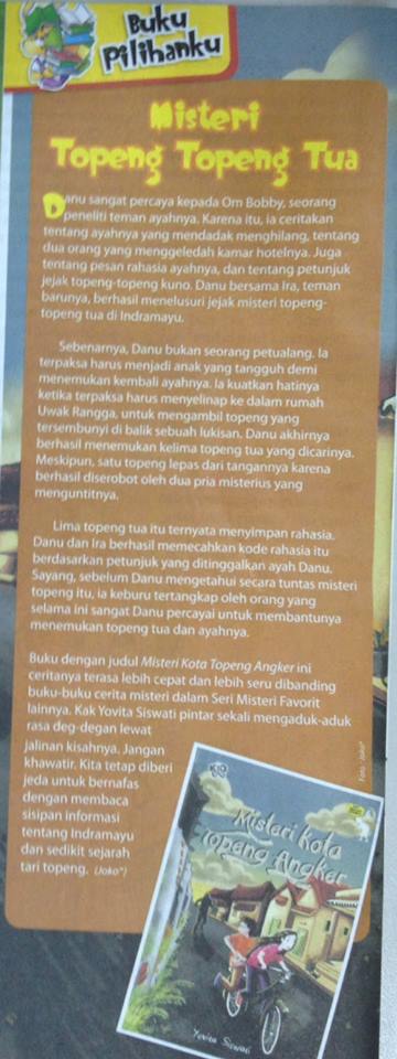 Resensi Topeng Angker